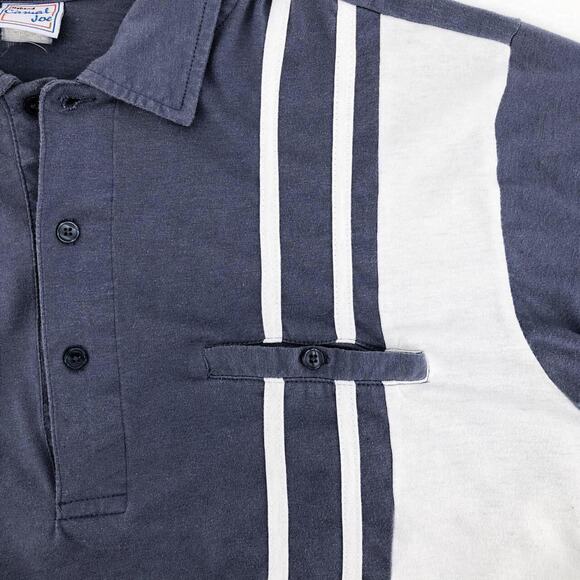 90s striped banded waist pullover shirt 1990s vintage - Picture 2 of 4